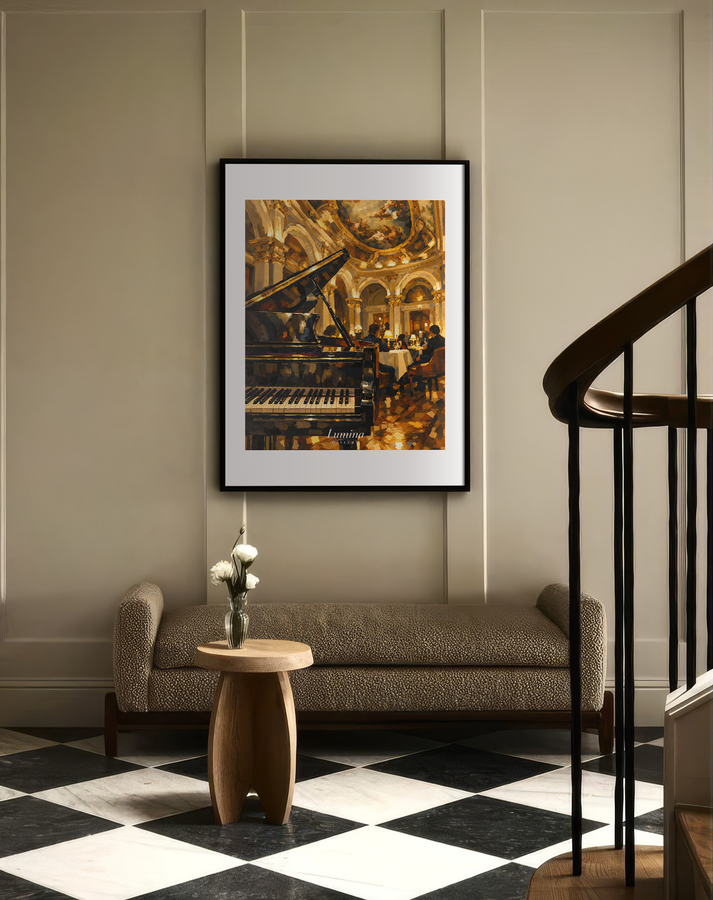 How to Decorate a Blank Wall Without Making It Feel Empty - Lumina Gallery