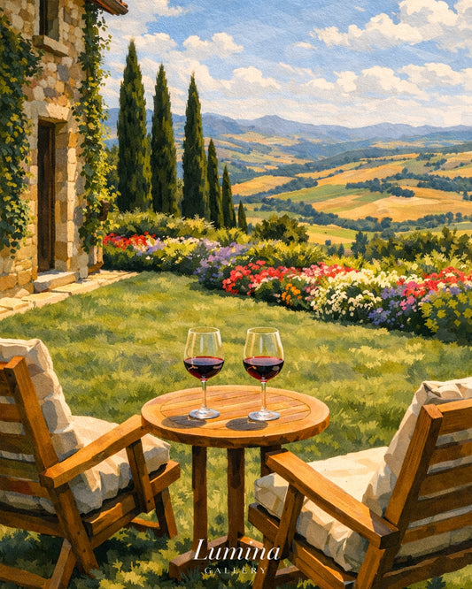 Tuscan Wine Terrace
