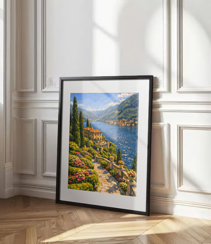 Sunlit Villa by the Lake