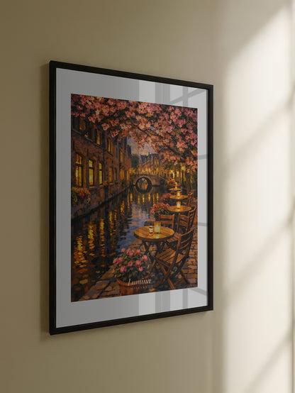 Evening Blossom Canal