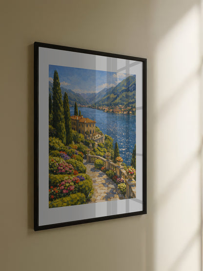 Sunlit Villa by the Lake