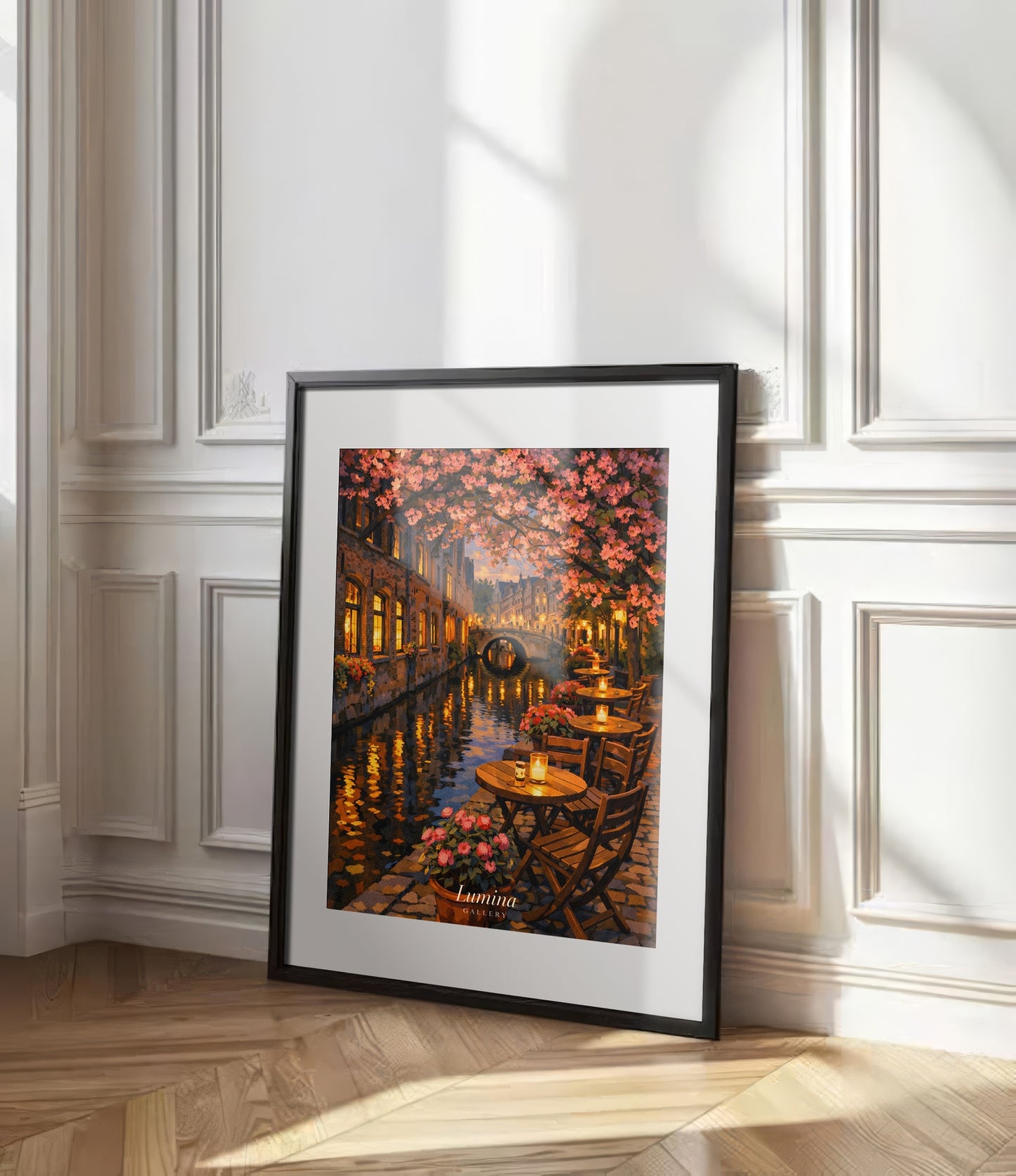 Evening Blossom Canal