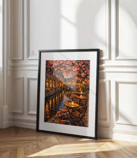 Evening Blossom Canal